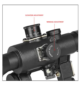 PPT Taktinis optikos taikikliai medžioklės uoksai optinį taikiklį SVD 4X26 AK šautuvas apimtis airsoft ginklai GZ1-0061
