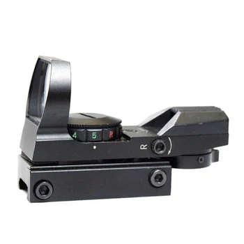 20mm / 11mm Holografinio Taikiklio Šautuvas taikymo Sritis Medžioklės Optika Taktinis Kuria Prietaisą, 4 Tinklelis Kolimatorius Akyse Reflex Raudonas Žalias Taškas