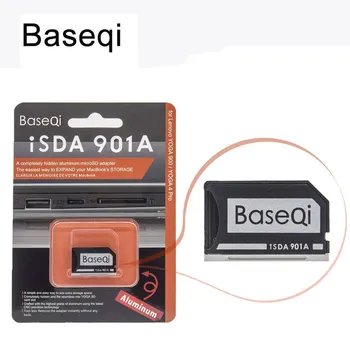Naujas BaseQi Aliuminio MicroSD su SD Adapteriu 901A Atminties Kortelės Adaptador TF 
