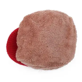 Mados žiemos beretės moterų megzti vilnos butas kepurės prancūzų stilius derliaus beanie Skrybėlių ponios klasikinis beretė mergina Šiltą kepurę