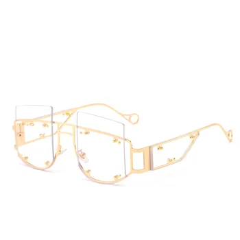 2020 Mados naujų dizainerių akinių rėmeliai, saulės akiniai madinga negabaritinių prabangūs akiniai nuo saulės unisex vyras ir moteris akiniai nuo saulės