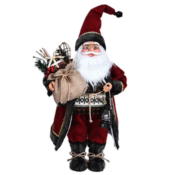 Santa Claus Pav Kalėdų Puošybos Ornamentais Atostogų Puošimas kalėdoms Namo JA55