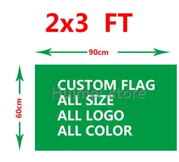 Individualizuotos dovanos, vėliavos 60X90cm (2x3FT) 100D Poliesteris mes dizainą, bet logotipas bet kokia spalva namų puošybai Užsakymą vėliavos banner