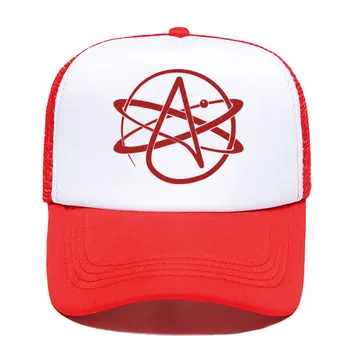 Ateistas Simbolis Vyrų Unisex Beisbolo kepuraitę FMV Pastafarian Religijos Spausdinti Lauko Saulės Skrybėlę Reguliuojamas Sportinės kepurės į Akių Skrybėlę