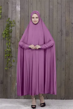 Kalenmos Musulmonų Maldos Drabužis-Suknelė Moterims Islamo Drabužių Thobe Jilbab Dubajus Turkija Abaja Malda Khimar Hijab Suknelė Kimono Naujos