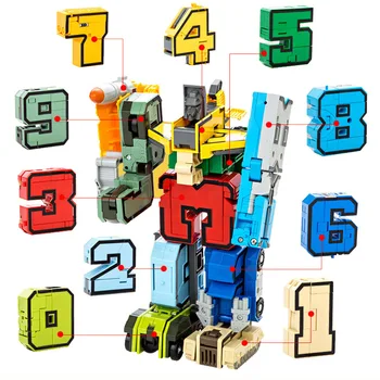 15vnt Gudi Miestas Kūrybos Transformatorių Skaičius Robotas Pav Plytų Suderinama Švietimo Blokai Žaislas Vaikams, Dovanos