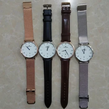 B-8210A Paprastų Moterų, Vyrų Laikrodžiai Tiekėjo Užsakymą Žiūrėti Ponios kurti Savo Prekės ženklo Žiūrėti Apvalios Veido, Klasikinis Laikrodis Romėniškais Skaičiais