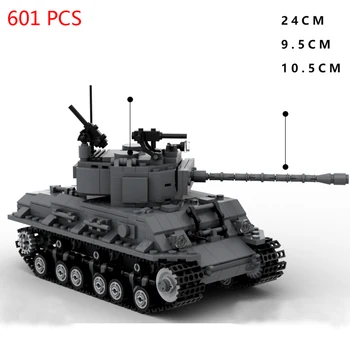 Karšto karinės įrangos pardavimas, biuro įrangos antrojo pasaulinio KARO JAV armijos M4 vidutinį Tanką transporto priemonės įrangos karo ginklų Blokai modelis ss plytos, žaislų, dovanų