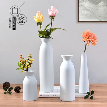 Japoniško Stiliaus Keramikos Maža Vaza Apdailos Šiuolaikinės Paprasta Kūrybos Šiaurės Šalių Namų Gėlių Gėlių Laikiklį, Apdailos