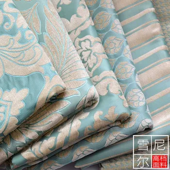 Kokybės sustorėjimas mados sofos pagalvėlių, sofos padengti gėlių žakardinės užuolaidos audinio R154