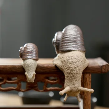 T Keramikos Mažų Sraigių Papuošalai Bonsai Micro Kraštovaizdžio Namų Dekoro Priedai Kambarį Arbata Augintiniai Stalo Dekoracijos
