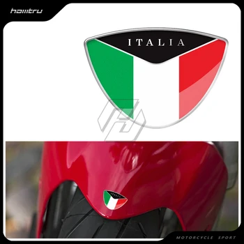 3D Motociklo Bako Lipdukas Italijos Vėliavos Lipdukas Atveju Ducati Monster Aprilia Vespa Sprint GTS GTV LX ir t.t