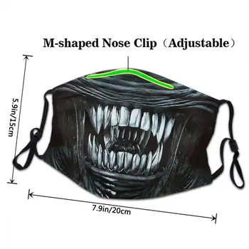 Svetimų Ripley Kosmoso Siaubo Filmas Mascarilla Masque Veido Kaukė Svetimų Virusas Kaukės Stabdžių Dulkėms Kaukė