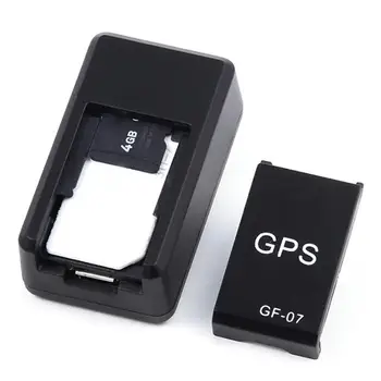 2020 Naujas GF07 Magnetiniai Mini Automobilių Tracker GPS Realaus Laiko Stebėjimo Kreipiamojo Prietaiso Magnetinis GPS Seklys Realiu laiku Transporto priemonės Locator