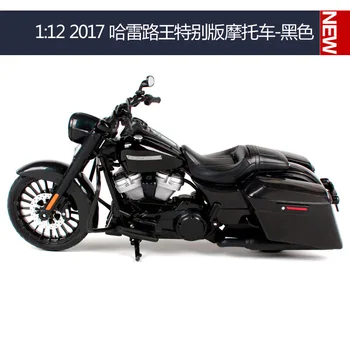 Maisto 1:12 Harley Davidson 2017 Kelių Karalius Speclal Motociklo metalo modelio Žaislai Vaikams Gimtadienio Dovana Žaislų Kolekcija