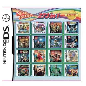 273 1 Vaizdo Žaidimų Kortas Kasetė Multicart Nintendo DS NDS NDSL NDSI 2DS 3DS MUS