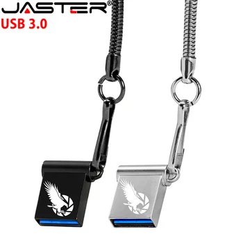 Didelės Spartos Metalo Mini USB 3.0 4GB 8GB 16GB 32GB 64GB 128 LOGOTIPĄ Pen Drives Realių Talpos 