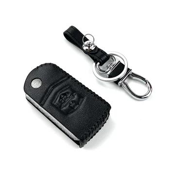 Oda Automobilių Klavišą Atveju, Mazda 2 3 6 CX9 CX3 CX5 CX7 MX5 Greitis Smart Remote Keyless Fob Protector Cover 