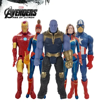 Hasbro Stebuklas Žaislai Keršytojas Endšpilis 30CM Super Herojus Thor Kapitonas Thanos Wolverine 