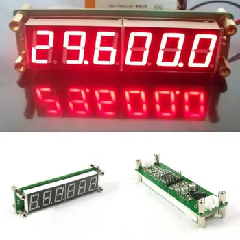 PLJ-6LED-0.1 MHz 65MHz RF 6 Skaitmenų Led Signalo Dažnio Matuoklis, Cymometer Testeris, matuoklis RAUDONAS LED