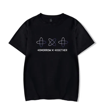 2020 TXT Koncertas Svajonė Skyrius Star Albumą Marškinėliai Harajuku RYTOJ X KARTU Marškinėlius (T-shirt naujas Mados T Marškinėliai Topai