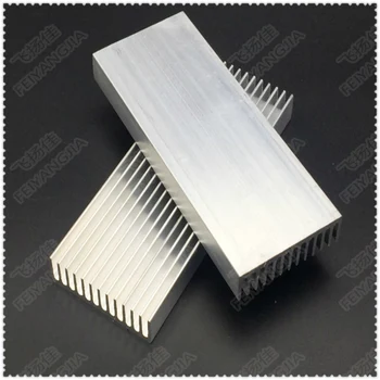 (Nemokamas pristatymas )2vnt 120x40x11mm Aliuminio heatsinks, elektroninis radiatorių, aušinimo, aliuminio blokas