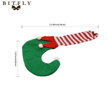 BITFLY 4pcs Elastinga Elfai Stalo, Kėdžių Kojų Pėdų Kojinių Rankovės Padengti Grindų Raštas 