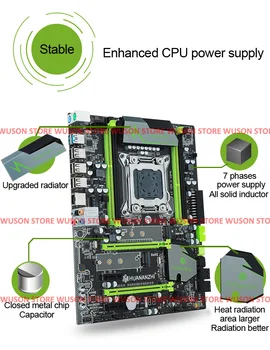 Karšto pardavimo HUANAN X79 motininė plokštė vaizdo plokštė GTX750Ti 2G DDR5 PROCESORIUS Xeon E5 2670 C2 RAM 16G(4*4G) DDR3 RECC visų tirtų prieš laivas