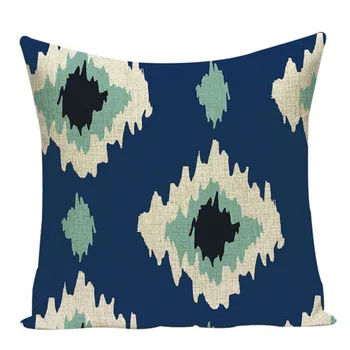 Geometrinis pagalvėlė bohemijos namų dekoro Kempingas Mados pagalvėlė padengti gofruotas spausdinti lino Patalynė Foto pagalvę padengti