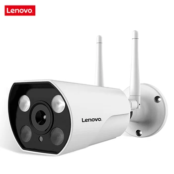 Lenovo IP Kameros Wifi1080P HD Vandeniui vidaus ir Lauko Kamera su Infraraudonųjų spindulių Naktinio Matymo Judesio Aptikimo ir Dviejų krypčių Garso