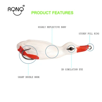 RQNQ 1PCS Žvejybos Masalas Antis Minkštas Bionic Dirbtinis Masalas 3D Akis 21g 10cm Lauko Jūros, Gėlųjų vandenų Žvejyba