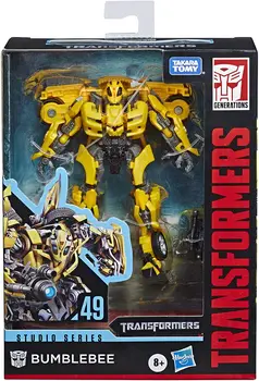 Hasbro Transformers Žaislai Studija Serijos 49 Liukso Klasės Filmas 1 Kamane Veiksmų Skaičius-4.5 Cm, Vaikams Nuo 8 Metų ir Vyresniems