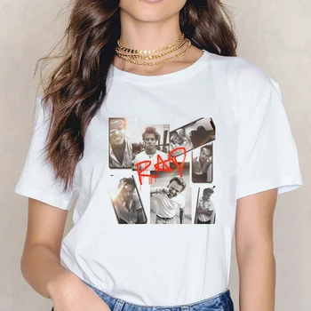 Pogue Gyvenimo Išorinis Bankai Marškinėliai Moterims Harajuku Ullzang shirt grafikos marškinėlius femme Juokinga T-shirt Estetinės drabužius Vasaros viršūnes