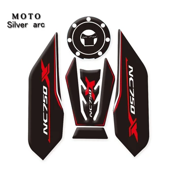 Motociklo 3D bakas buferinės apsaugos buferinių apsaugos lipdukas, HONDA NC750X NC750 X NC 750 X-2020 m. 2018 m. 2019 m. 2017 m. 16 15