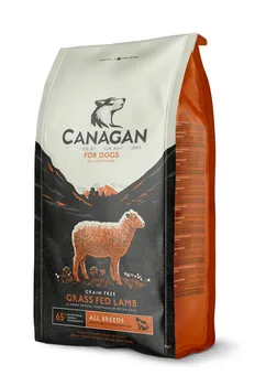 Canagan GF žolės šeriami ėriukų maisto 12 kg D/šunims visų veislių Ėriukų
