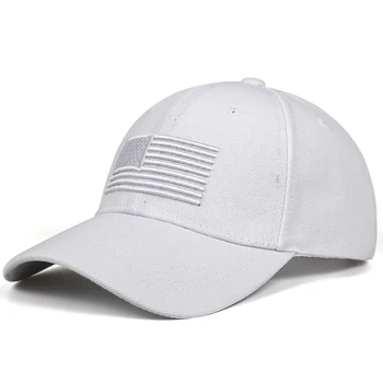 Taktinis beisbolo kepurė vyrams vasarą JAV vėliava apsaugos nuo Saulės Snapback cap vyrų mados atsitiktinis golfo, beisbolo kepuraitę