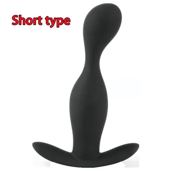 Belaidis nuotolinio valdymo vibruojantis analinis kaištis prostatos masažas buttplug ilgas analinis granulės dilator silikono butt plug vibratorius sextoy