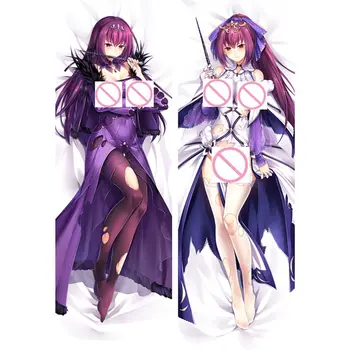 Anime Fate/Grand Užsakymą/Zero pagalvių užvalkalus Dakimakura atveju Sexy girls 3D dvipusis Patalynės Kūno Hugging užvalkalas Likimas 04A