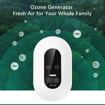 Namų Ozono Generatorius 220V Oro Valytuvas Dezinfekuoti Mašina Pašalinti Formaldehido Sterilizacija Ionizers Keturių Rūšių Vaikams/Pet Kambarys