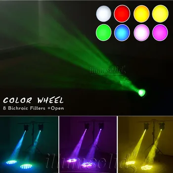 90w LED Judančios Galvos, Šviesos, Scenos Apšvietimo Įranga, DMX512 Vestuvių Dj Muzikos Grupė Žibintai