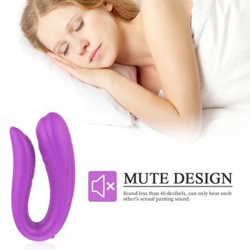 PHANXY Vibracija Sekso Žaislas, skirtas Suaugusių Moterų Makšties Klitorio Stimuliatorius U Tipo Vibratorius Moterų Masturbator Belaidžio Nuotolinio valdymo Vibracijos