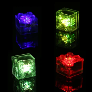 10/20PCS 2x2 Taškų, LED Šviesos Plytų Aksesuarai Suderinama Klasikinis Plytų Pagrindo Plokštė Švietimo Blokai Vaikams, Žaislai