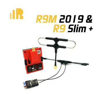 FrSky R9M 2019 Modulis su R9MM R9Mini R9 Plonas+ R9 Imtuvas su sumontuota Super 8 ir T, antena