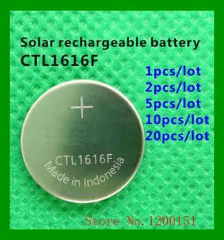 CTL1616 CTL1616F 1616 CTL Saulės įkrovimo baterija (akumuliatorius