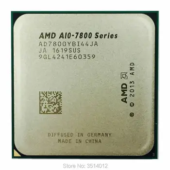 AMD A10-Series A10-7800 A10 7800 3.5 GHz Quad-Core CPU Procesorius AD7800YBI44JA / AD780BYBI44JA Socket FM2+