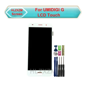 Už UMIDIGI G LCD Ekranas Su Jutikliniu Ekranu, skaitmeninis keitiklis Asamblėjos Pakeitimo Įrankiais+3M Lipdukas