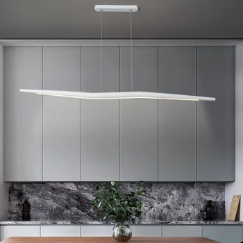 Valgomasis liustra modernios LED šviestuvo patalpų apšvietimas svetainė, miegamasis, virtuvė kabinti liustra, baro liustra