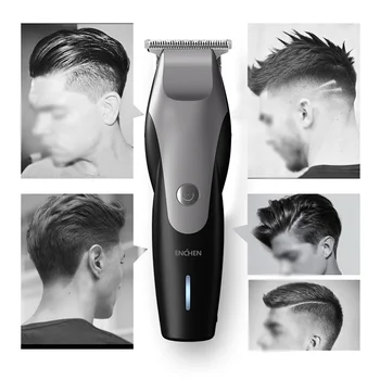 ENCHEN HummingBird Profesionalios Plaukų Žirklės Vyrų Elektriniai Plaukų Clipper USB Įkraunama Plaukų Cutter Suaugusiųjų Skutimosi Vyrams