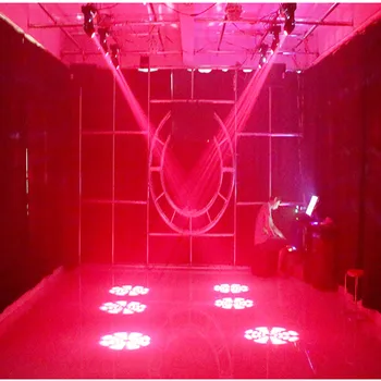 PL CZ ES 75 W LED Spot Judančios Galvos Apšvietimo/ Dj Controller DMX profesionaliojo Scenos DJ Šalies 60w Gobo Juda Žibintas