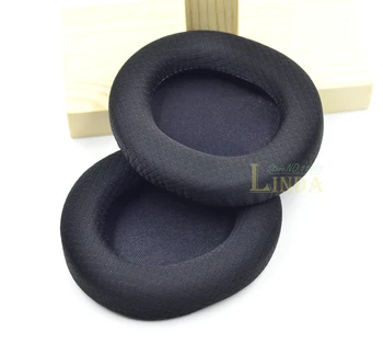 Juodo audinio ausų pagalvėlės pagalvėlių SteelSeries Arctis 3 5 7 Ausinių Lankelis naujas